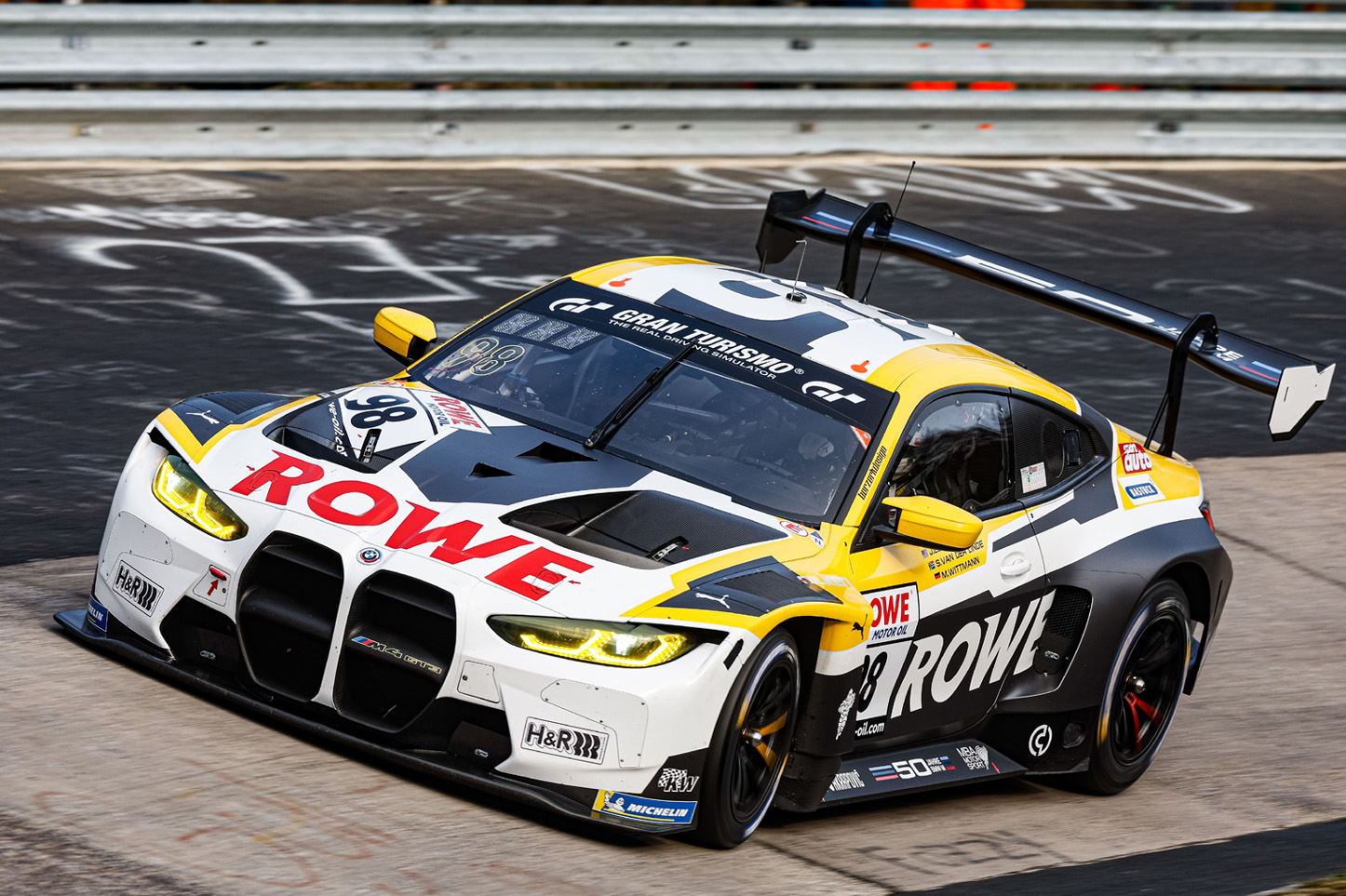 Pole Position And Victory Rowe Racing Celebrates Perfect Nordschleife Debut For The Bmw M4 Gt3